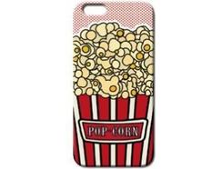 Capa BENJAMINS Pop Art PopCorn iPhone 6 Plus, 6s Plus Vermelho