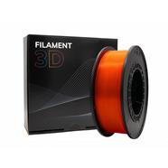 Filamento de Impressão 3D Pla 1.75mm 1Kg Laranja Flurescente