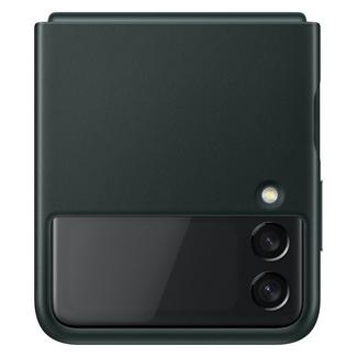Capa Samsung Leather para Galaxy Z Flip 3 – Verde