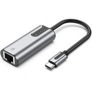 Adaptador VENTION CFNHB USB Tipo C para RJ45 1000 Mbps Liga de Alumínio