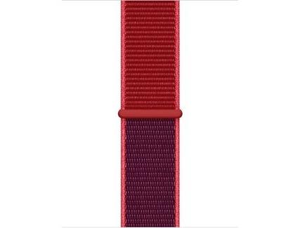 Bracelete APPLE Watch 38, 40 mm Sport Loop Vermelho