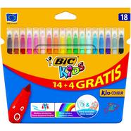 Pack de 14 +4 marcadores de colorir Kids Kid Couleur