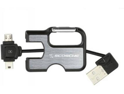 Cabo SCOSCHE Clipsync USB-Mini para Micro USB