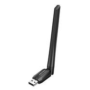 Adaptador USB WiFi Vention KDUB0 650Mbps com antena externa de 5dBi e drivers incluídos
