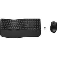 Teclado e Rato HP 680 Comfort Dual-Mode (Preto)
