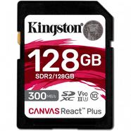 Cartão MicroSDXC KINGSTON React Plus (128 GB – 300 MB/s – UHS-II)