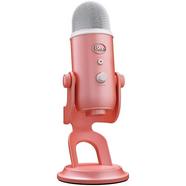 Blue Mic Yeti para The Aurora Collection Microfone USB Multipadrão Premium com Blue VO!CE Rosa