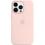 Capa em Silicone com MagSafe Apple para iPhone 13 Pro – Chalk Pink Rosa