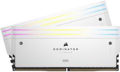 Corsair Dominator Titanium DDR5 6400MHz 32GB 2x16GB CL32 XMP Brancas