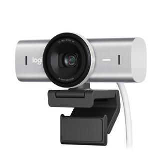 Logitech MX Brio Webcam para Colaboração e Streaming UltraHD 4K Cinzenta