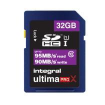 Integral UltimaPro X SDHC 32GB 95MB/90MB Classe 10