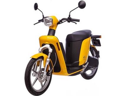 Scooter elétrica ASKOLL eS2 Amarela
