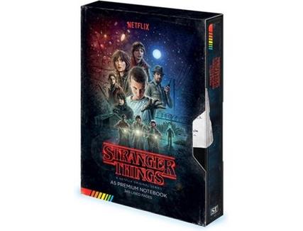Caderno SUPERPLAY INTERNATIONAL Stranger Things Premium A5 VHS