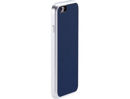 Capa JUST MOBILE AluFr Leather iPhone 6, 6s Azul