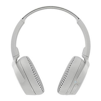 Auscultadores Bluetooth SKULLCANDY Riff (Over Ear – Microfone – Branco)