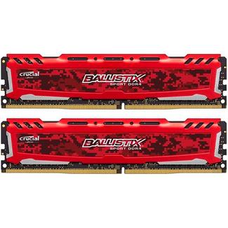 Crucial Ballistix DDR4-2400MHz 2x4GB Red (BLS2C4G4D240FSE)