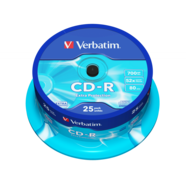 Verbatim CD-R 700MB 52X Pack 25 (43432)