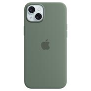Capa APPLE iPhone 15 Plus Silicone com MagSafe Cipreste