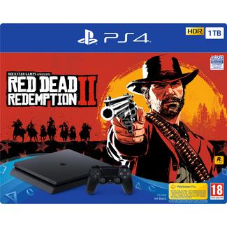 Consola PS4 Slim 1TB + Red Dead Redemption 2