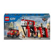 LEGO City Quartel dos Bombeiros com Camião dos Bombeiros