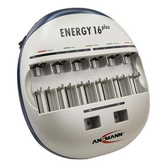 Carregador Ansmann Energy 16 Plus Universal para pilhas AA/AAA