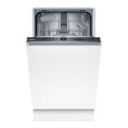 BOSCH – Máquina de Lavar Loiça Encastrável Bosch Serie 2 SPV2HKX42E de 10 Conjuntos e de 45 cm – Painel Preto