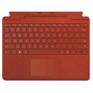 Bundle Capa Teclado MICROSOFT Surface Pro X/Pro 8 + Caneta Stylus Vermelho