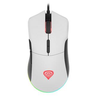 Genesis Krypton 290 Rato Gaming RGB 6400 DPI Branco