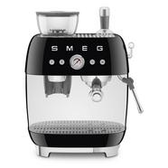 Máquina de Café Expresso Manual Smeg Anni 50 EGF03BLEU de 1650 W e de 15/20 bar – Preto Polido