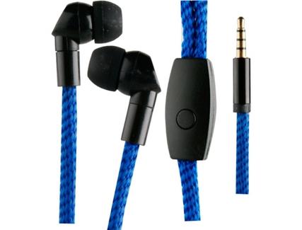 Auriculares Stereo MUVIT Lace 3.5mm Azul