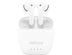 Auriculares Bluetooth True Wireless DEFUNC Mute (In Ear – Branco)