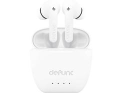 Auriculares Bluetooth True Wireless DEFUNC Mute (In Ear – Branco)