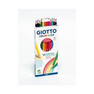 Lápis de Cor GIOTTO Fila Color’s 3.0 12 Unidades