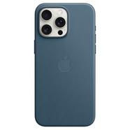 Capa APPLE iPhone 15 Pro Max FineWoven com MagSafe Azul Pacífico