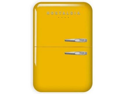Powerbank SBS Nostalgia (5000 mAh – 2 USB – 1 MicroUSB – Amarelo)