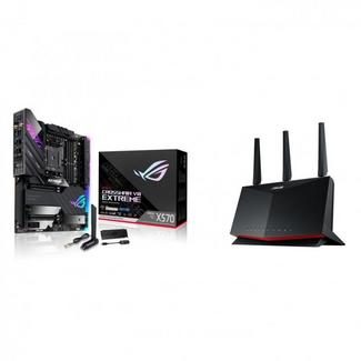 Asus RT-AX86S Router Gaming WiFi 6 AX5700 AiMesh + Asus ROG CROSSHAIR VIII EXTREME