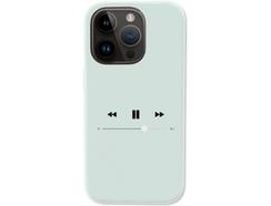 Capa para iPhone 14 Pro FUNNY CASES Music Azul