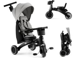 Triciclo 5 em 1 KINDERKRAFT Jazz 2 (Cinzento)