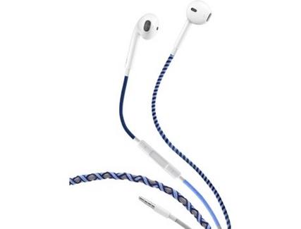 Auriculares Bluetooth SBS Tribe (In Ear – Microfone – Azul)