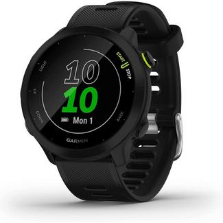 Relógio Desportivo GARMIN Forerunner 55 (Bluetooth – Até 15 dias de autonomia – Preto)