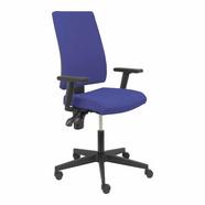 Cadeira de Escritório Operativa PIQUERAS Y CRESPO Lezuza Azul (Braços reguláveis – Tecido)