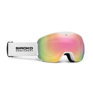Óculos de Sol para Ski e Snowboard G-core Willow Siroko Branco Única
