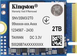 Kingston NV3 SSD 2TB M.2 2230 PCIe 4.0 NVMe 3D NAND 6000/5000 MB/s