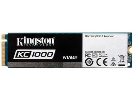 Kingston KC1000 NVMe PCIe SSD 480GB, M.2 PCI Express 3.0