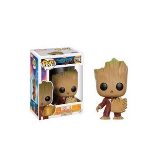 Figura Vinil FUNKO POP! : Guardians of the Galaxy – Groot with Shield