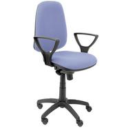 Cadeira de Escritório Operativa PIQUERAS Y CRESPO Tarancón Azul Claro (Braços fixos – Tecido)