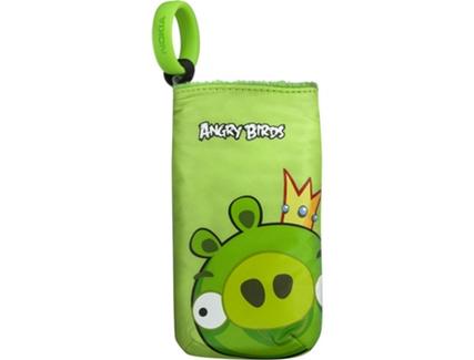 Bolsa Universal p/telemóvel NOKIA Angry Birds soft green