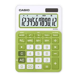 Calculadora de Secretária CASIO MS20NC Verde