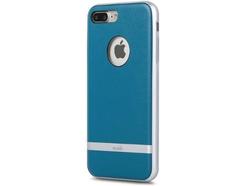 Capa MOSHI Napa iPhone 7 Plus, 8 Plus Azul