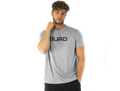 T-shirt Padel QUAD Essential Homem (Cinzento – M)